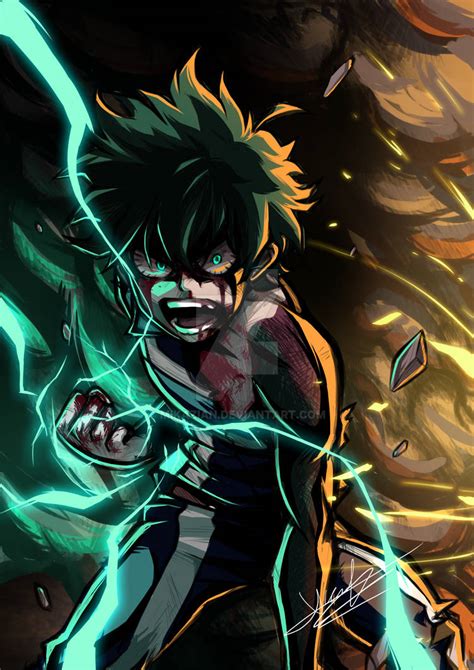 boku no hero academia deku|More.